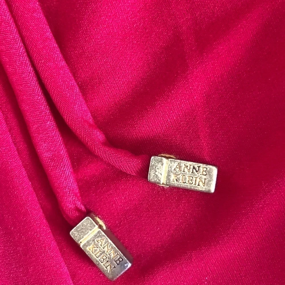 NWT Anne Klein Red Beach Coverup pants
